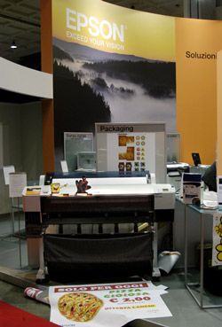 Epson Printer working at expo
