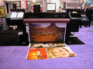 The new Colorspan at te ISA Trade Show