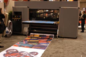 Durst Rho Flatbed printer at ISA Tradeshow