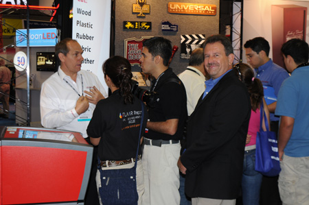 FLAAR staff at ISA 2008 trade show.