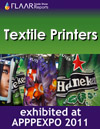Textile printers exhibited at APPPEXPO 2011