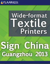 Sign China Guangzhou 2013, wide-format textile printers