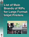 List of main brands of rip for large format printers