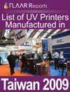 Taiwan List of UV Printers, 2009