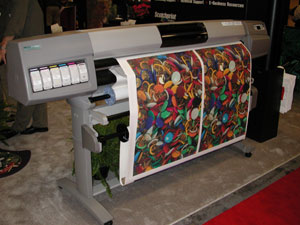 HP wide format printer