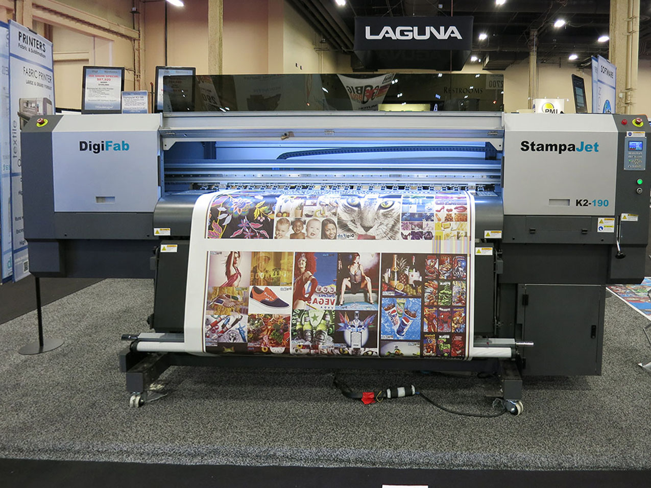 Digifab Stampajet K2 exhibited at ISA 2019