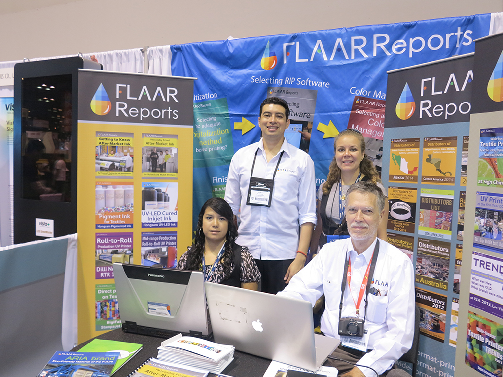 María Renée Ayau, FLAAR Reports, Technical Writer on Textile inks and DX Printers.