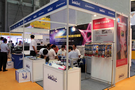 Inktec sublinova ink booth