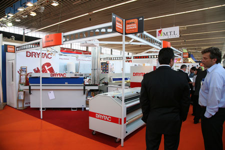 Drytac booth at FESPA Digital 2009