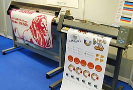 Roland large format vinyl printer cutter
