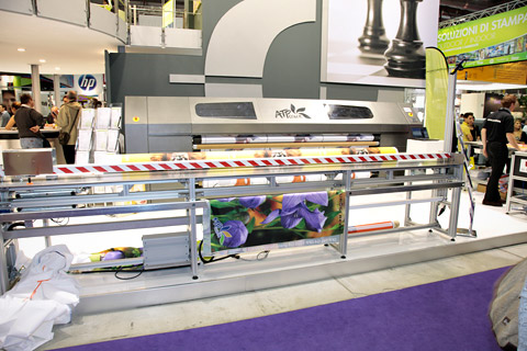 ATPColor printer at VISCOM, Italia 2011 trade show