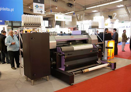MTEX 1.6 at DIGIDELTA booth, Grapisphag, Barcelona 2011
