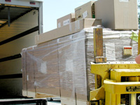 The ColorSpan Mach 12 arriving at Bowling Green Flaar Facilities